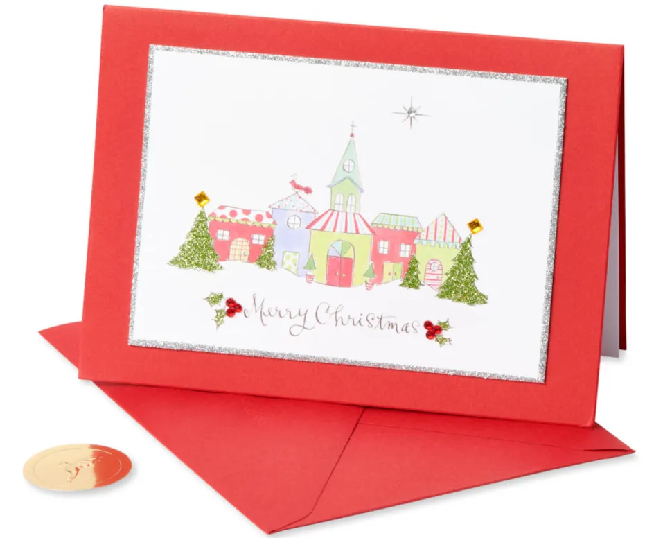 God’s Sweet Blessings Religious Christmas Greeting Card