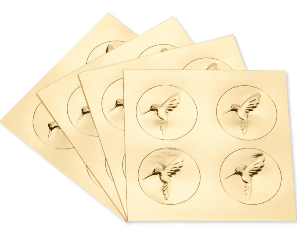 Gold Flourish Thank You Boxed Blank Note Cards and Envelopes, 16-Count