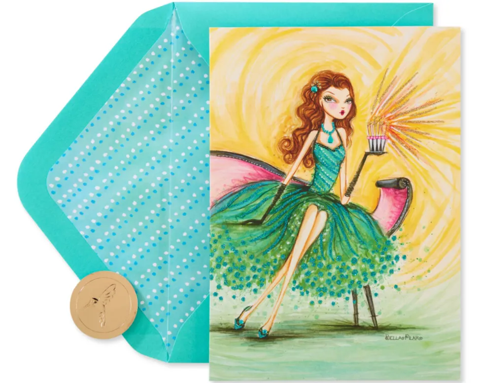 Gorgeous Birthday Greeting Card- Designed by Bella Pilar