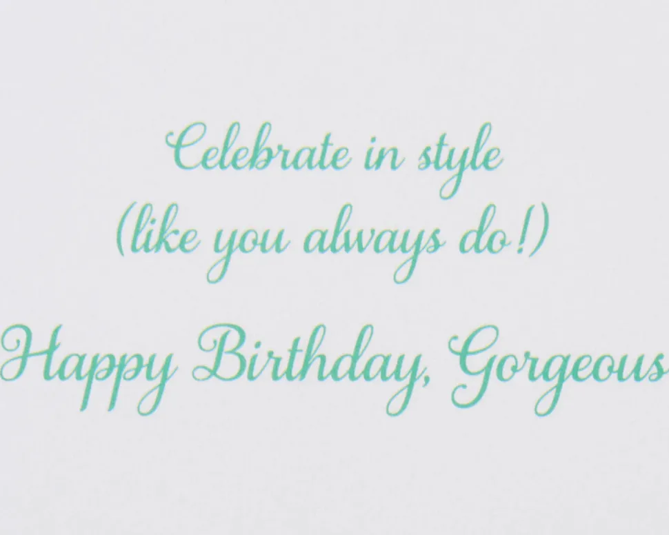 Gorgeous Birthday Greeting Card- Designed by Bella Pilar
