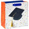 Grad Cap 8″ Medium Graduation Gift Bag, 1 Bag