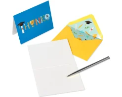 Graduation Icons Thank You Boxed Blank Note Cards with Envelopes, 20-Count