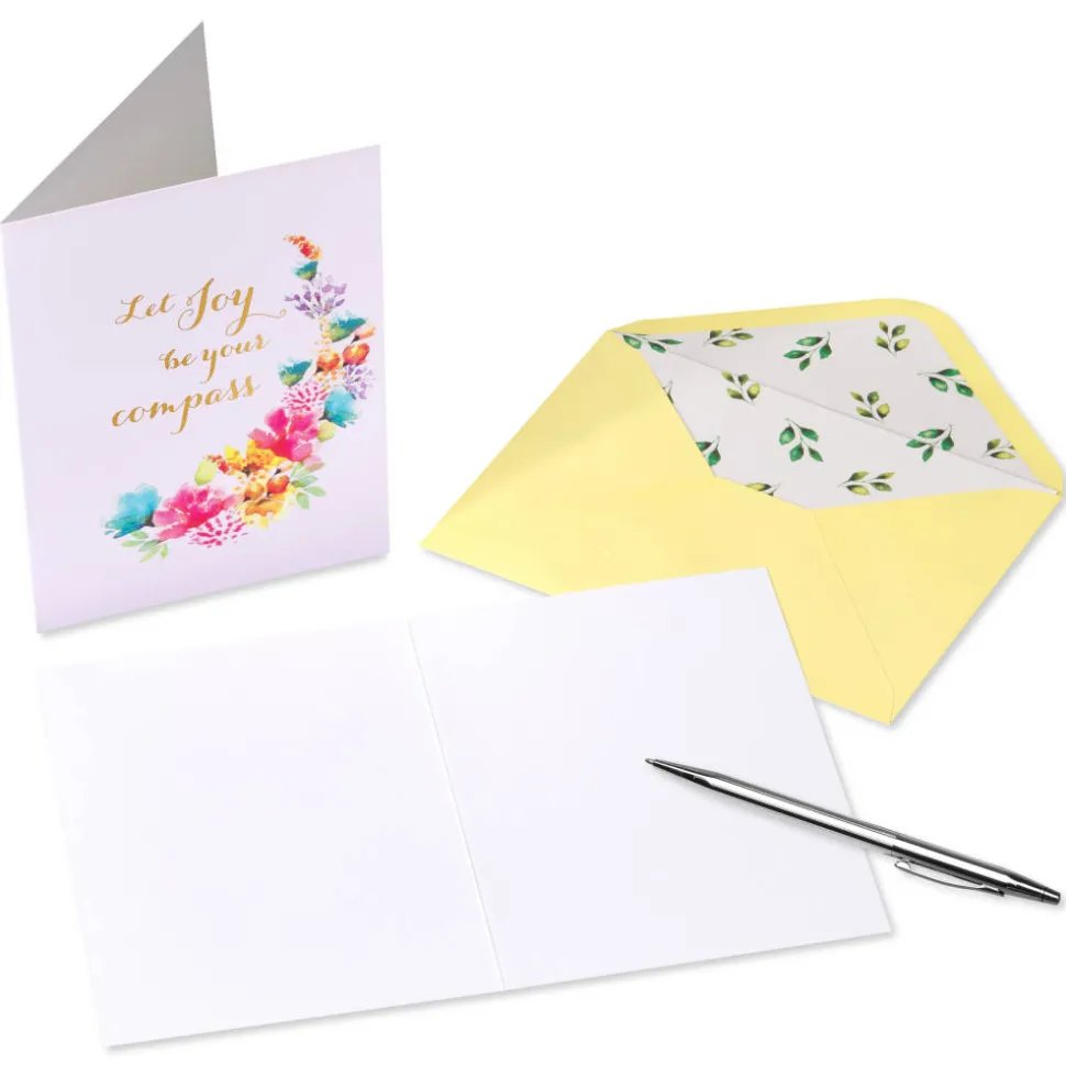 Grateful Heart Blank Encouragement Cards with Envelopes, 20-Count
