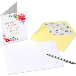 Grateful Heart Blank Encouragement Cards with Envelopes, 20-Count