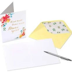 Grateful Heart Blank Encouragement Cards with Envelopes, 20-Count