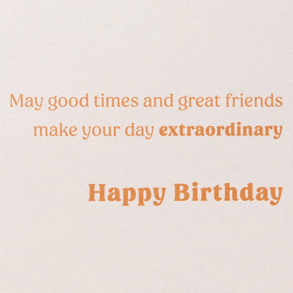Great Friends Birthday Greeting Card