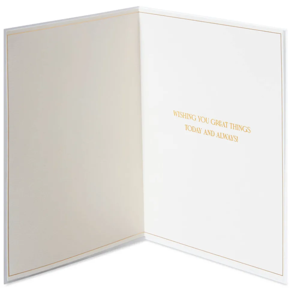 Great Things Birthday Greeting Card