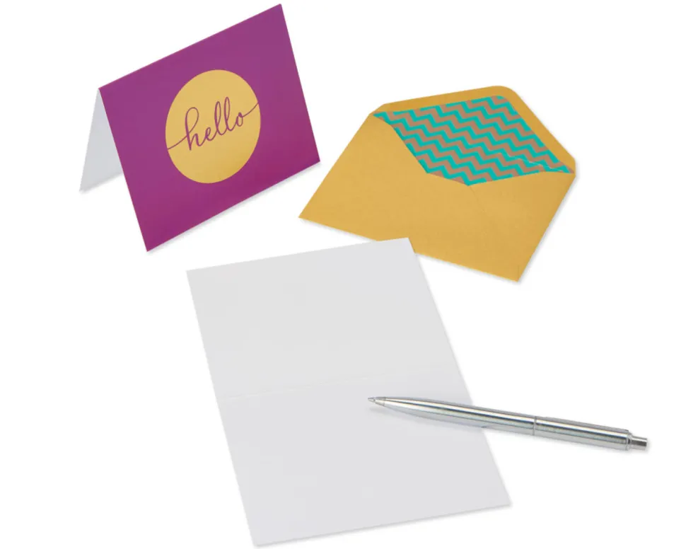 Handlettered Boxed Blank Note Cards, 20-Count
