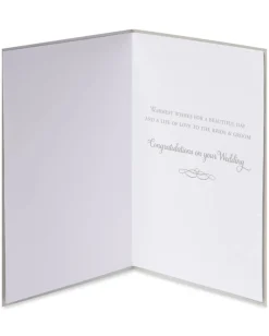 Handmade Bride And Groom Wedding Greeting Card