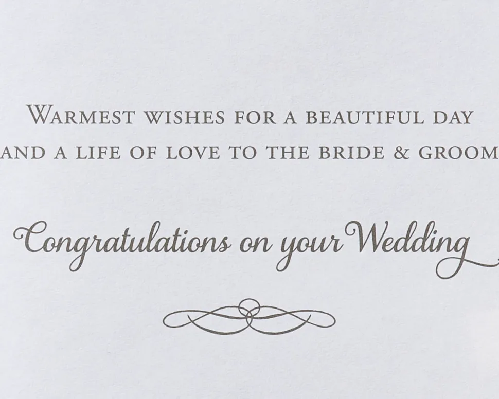 Handmade Bride And Groom Wedding Greeting Card