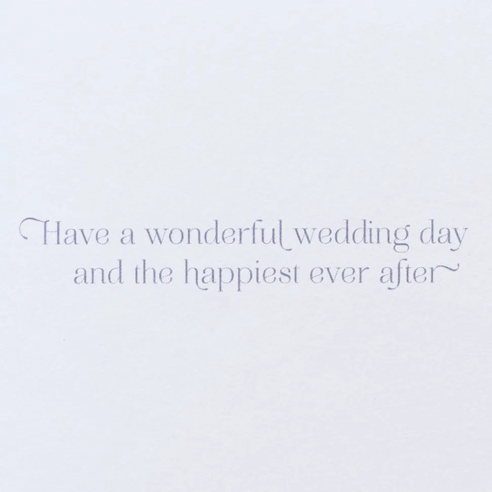 Happiest Ever After Wedding Greeting Card