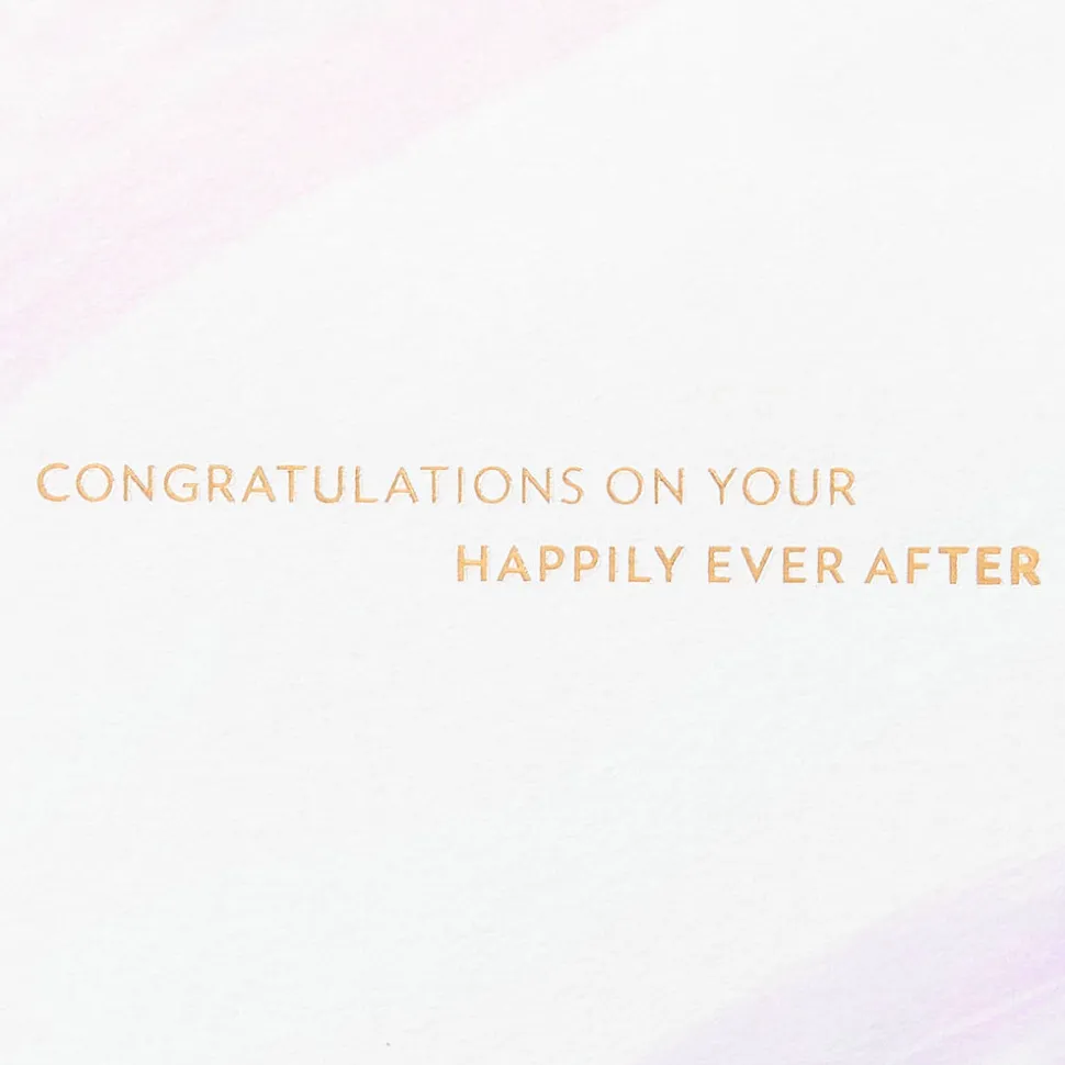 Happily Ever After Wedding Greeting Card