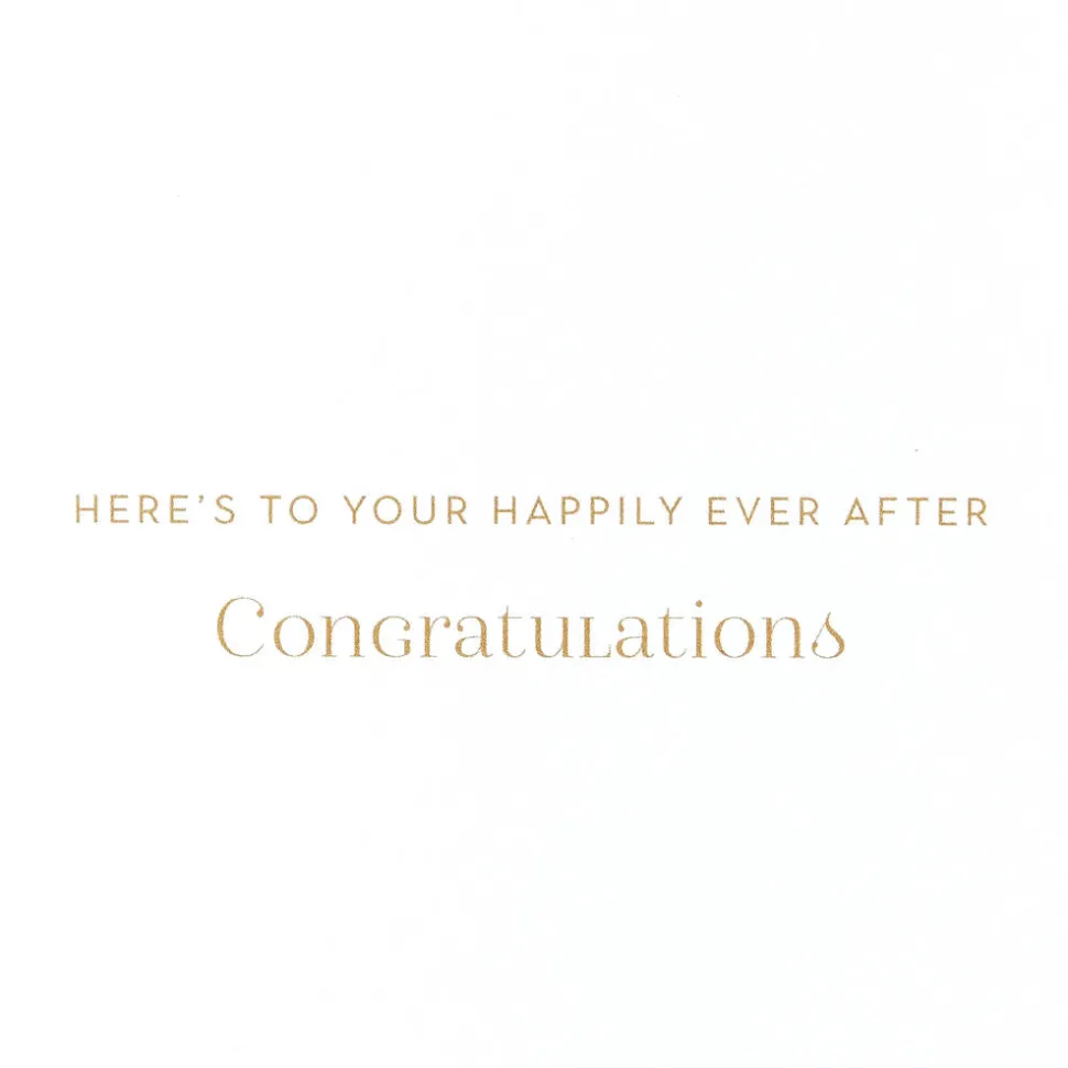 Happily Ever After Wedding Greeting Card