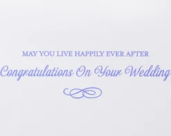 Happily Ever After Wedding Greeting Card