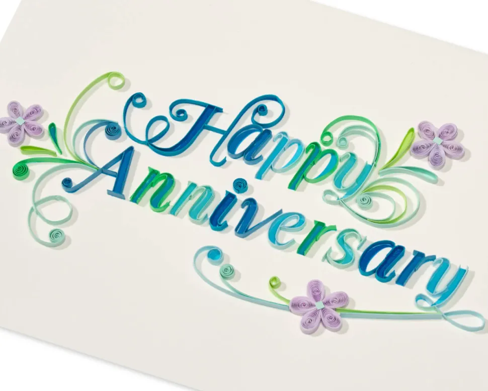 Happy Anniversary Blank Anniversary Greeting Card