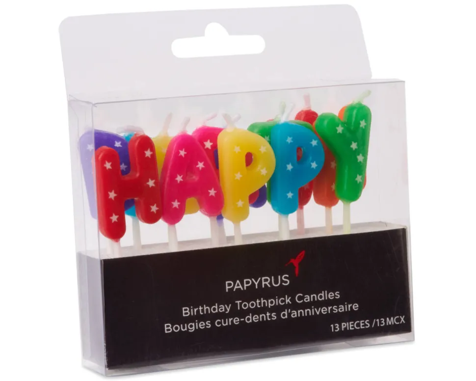 Happy Birthday Candles, 13-Count
