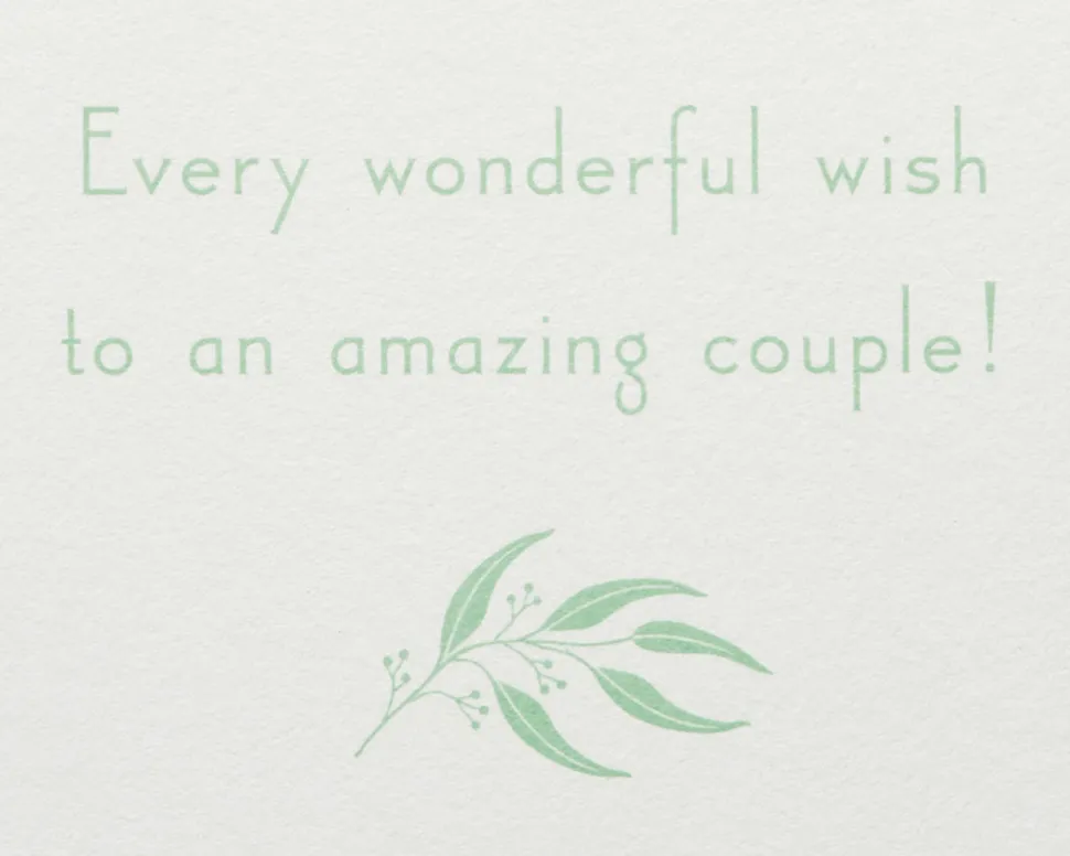 Happy Day Bridal Shower Greeting Card