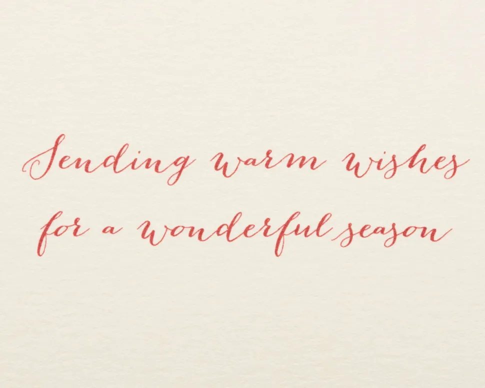 Happy Holidays Holiday Boxed Cards, 14-Count