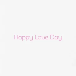 Happy Love Day Valentine’s Day Greeting Card