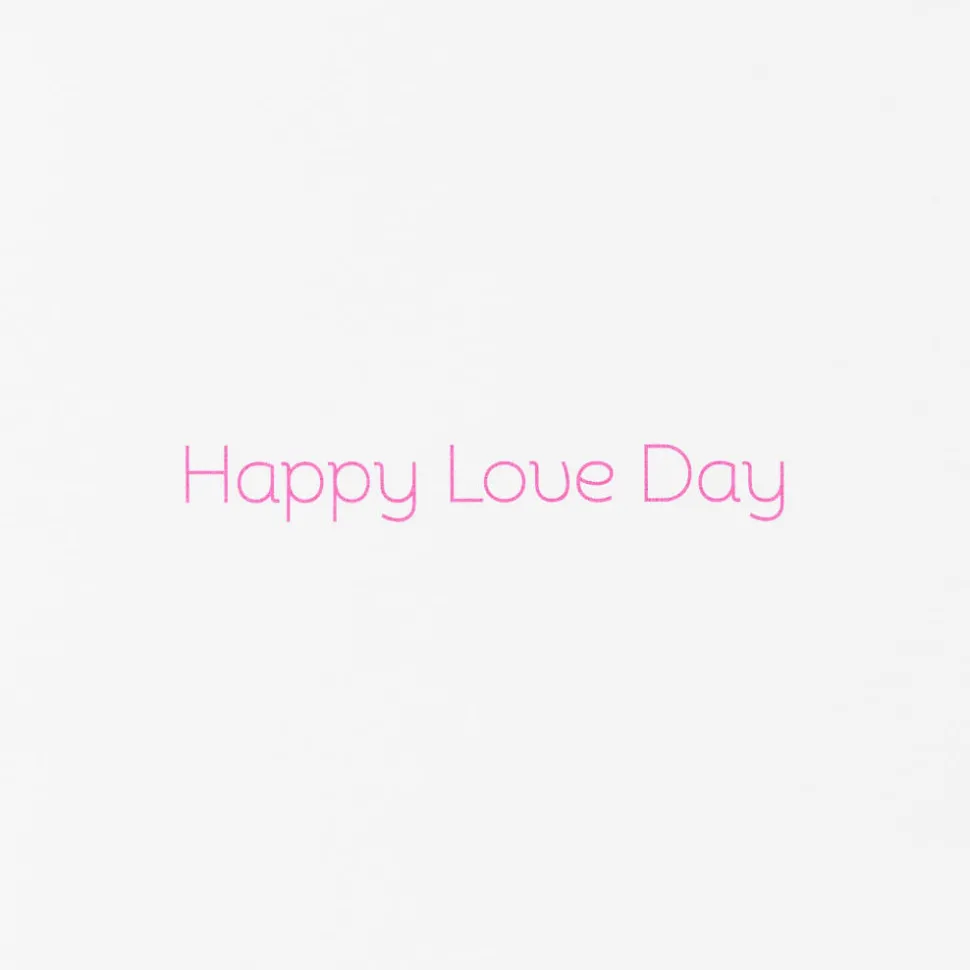 Happy Love Day Valentine’s Day Greeting Card