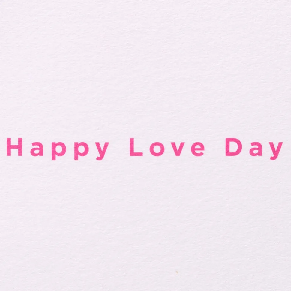 Happy Love Day Valentine’s Day Greeting Card