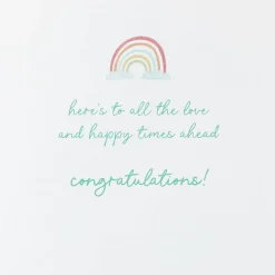 Happy Times Ahead Baby Shower Greeting Card