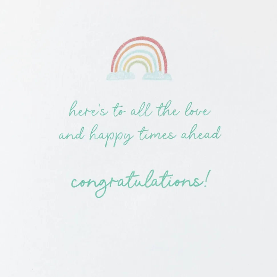Happy Times Ahead Baby Shower Greeting Card