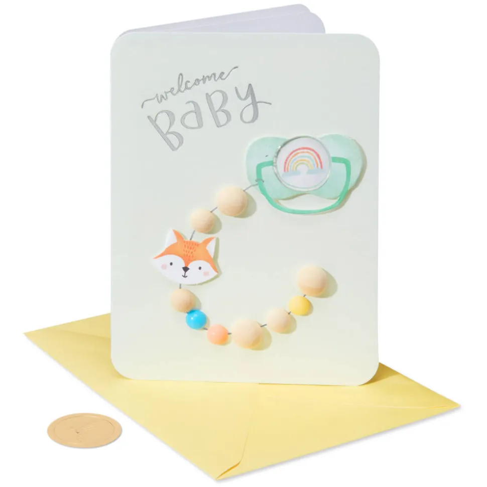 Happy Times Ahead Baby Shower Greeting Card