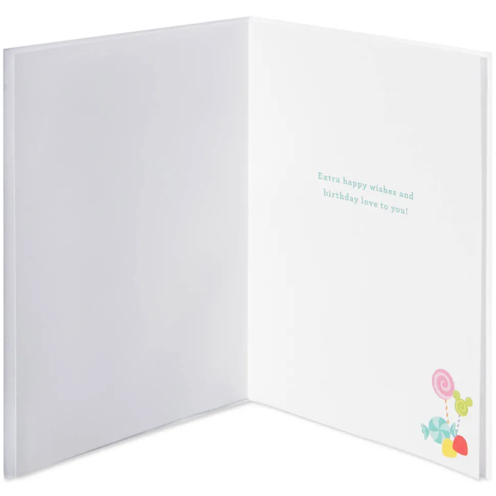 Happy Wishes Minnie Mouse Birthday Greeting Card