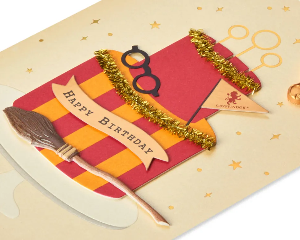 Harry Potter Cake Birthday Greeting Card
