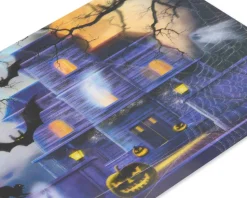 Haunted House Halloween Greeting Card