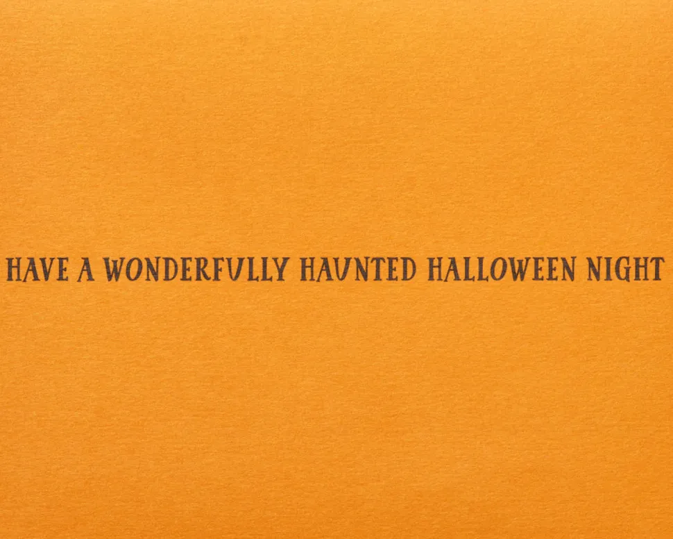 Haunted House Halloween Greeting Card