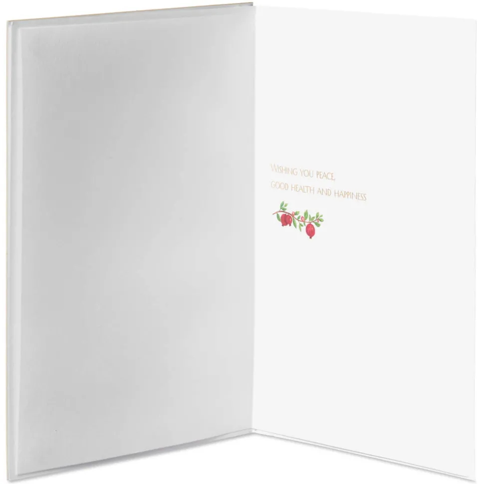 Health and Happiness Passover Greeting Card- Designed by Bella Pilar