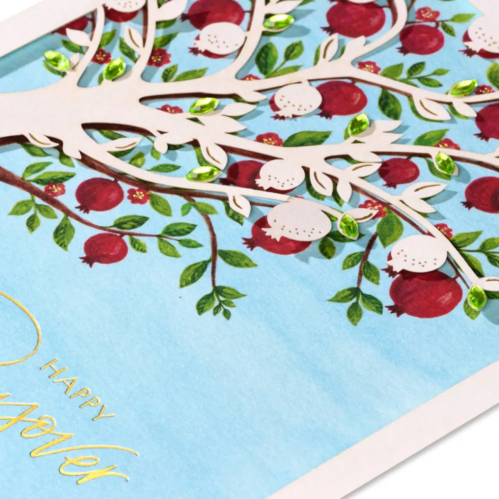 Health and Happiness Passover Greeting Card- Designed by Bella Pilar