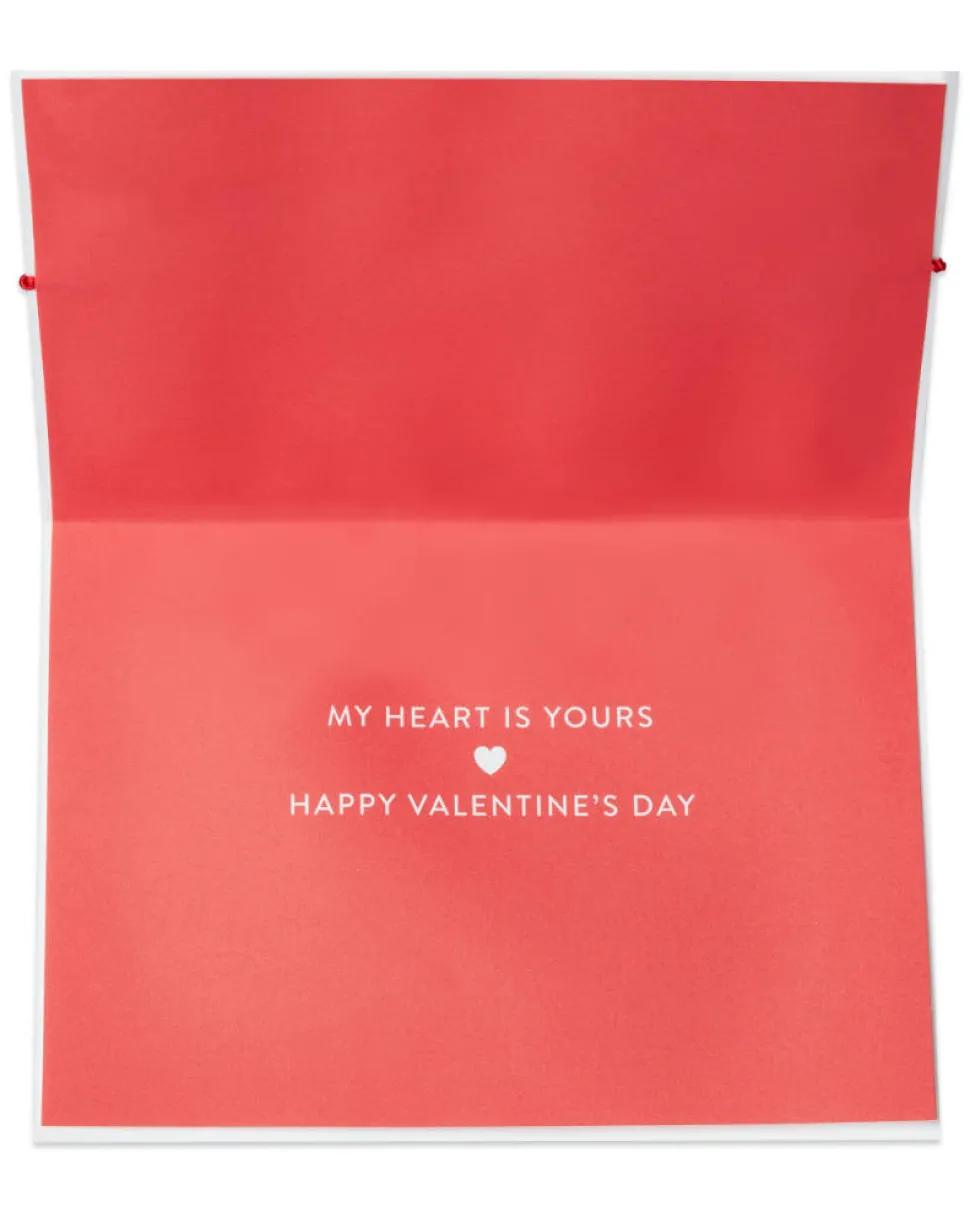 Heart Beat Romantic Valentine’s Day Greeting Card