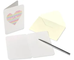 Heart Boxed Blank Note Cards with Envelopes, 14-Count