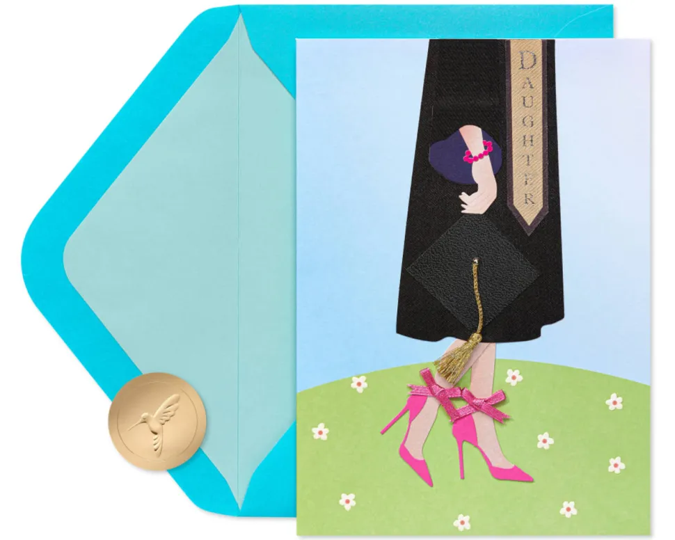 Heart, Grace, and Style Graduation Greeting Card