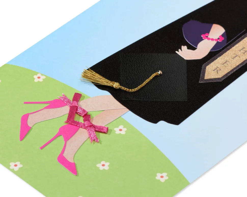 Heart, Grace, and Style Graduation Greeting Card