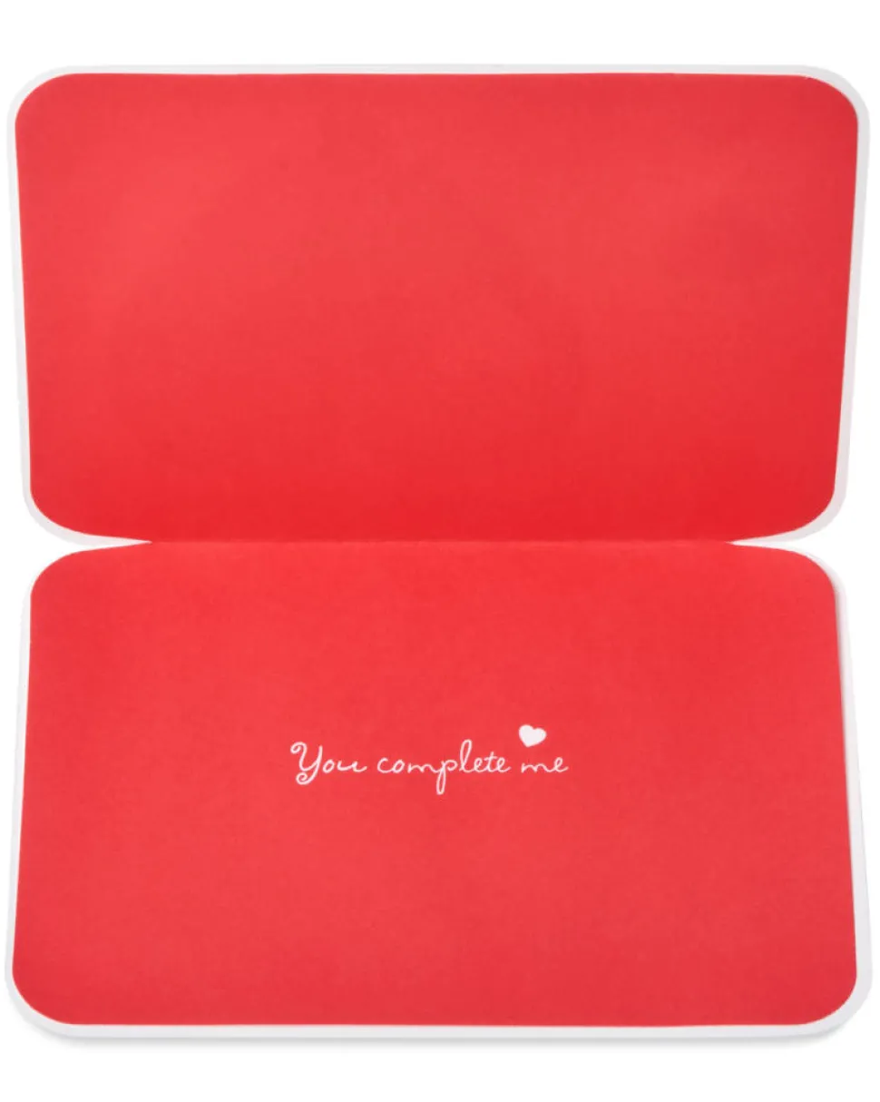 Heart Puzzle Romantic Greeting Card