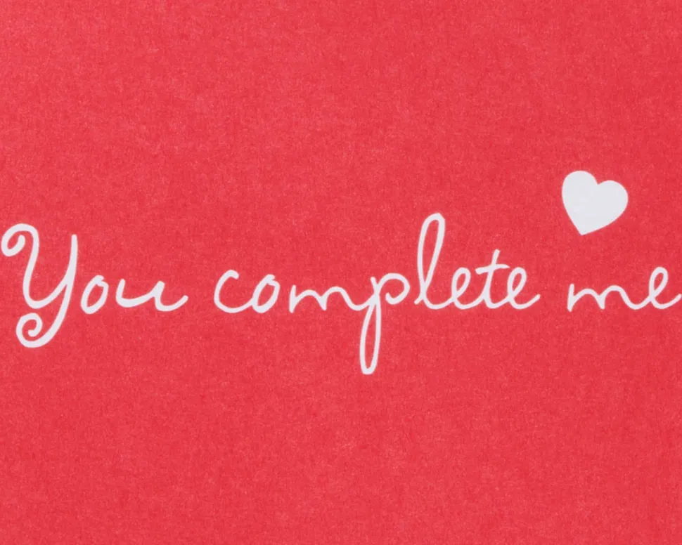 Heart Puzzle Romantic Greeting Card