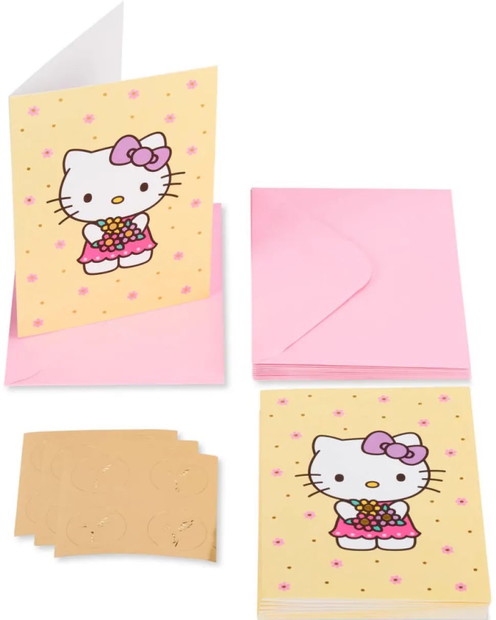 Hello Kitty Blank Cards with Envelopes, 12-Count