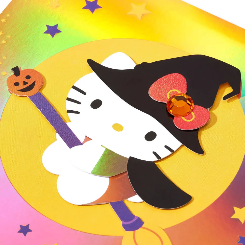 Hello Kitty Witch Hello Kitty Halloween Greeting Card