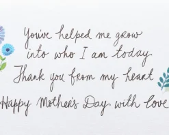 Helped Me Grow Mother’s Day Greeting Card