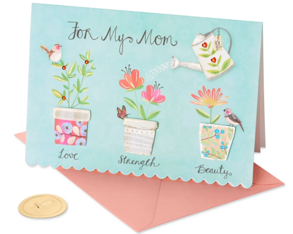 Helped Me Grow Mother’s Day Greeting Card