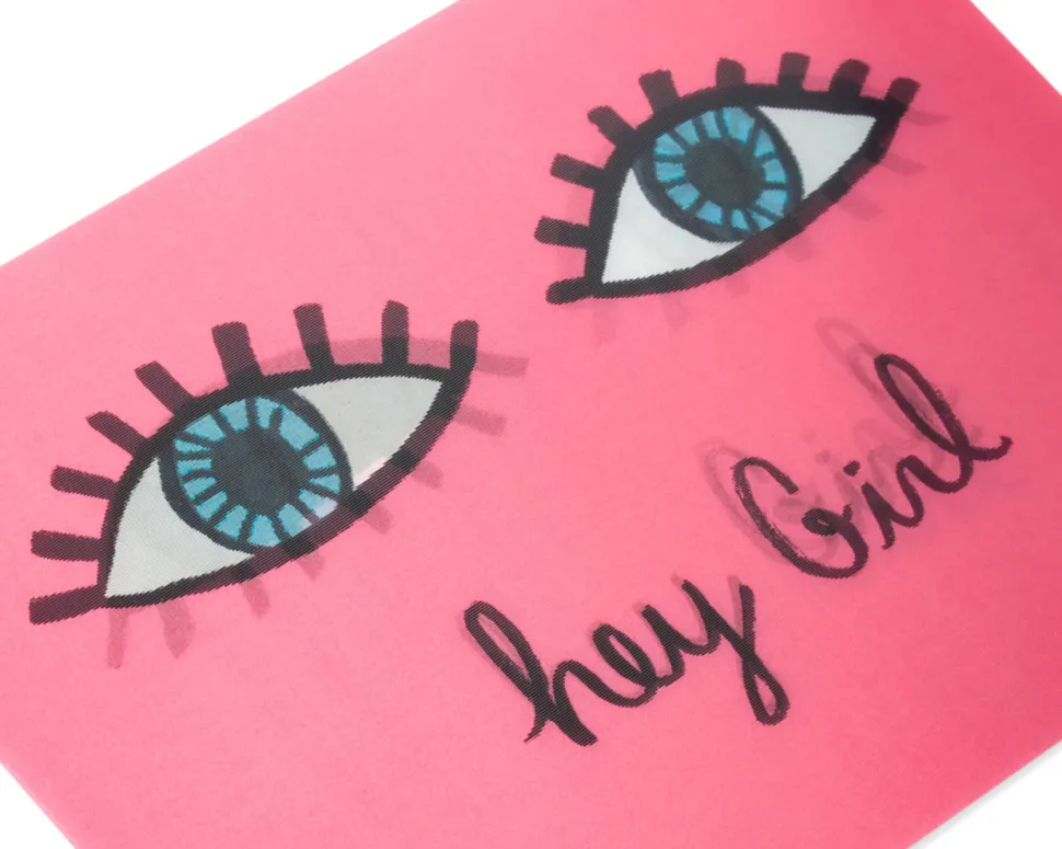 Hey Girl Birthday Greeting Card