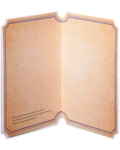 Hogwarts Patch Harry Potter Blank Greeting Card
