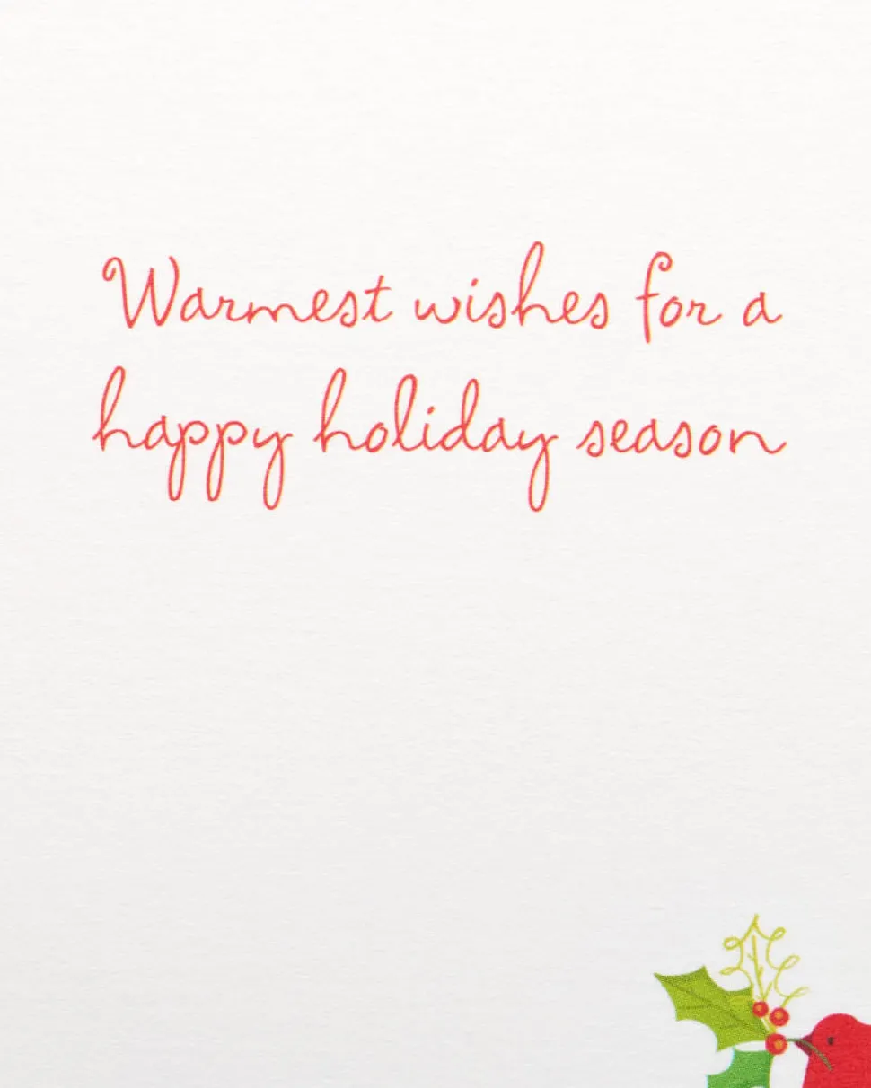 Holiday Jingle Bells Christmas Boxed Cards, 20-Count