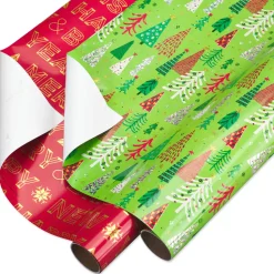 Holiday Sparkle Holiday Wrapping Paper Rolls, 2 Rolls