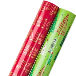 Holiday Sparkle Holiday Wrapping Paper Rolls, 2 Rolls