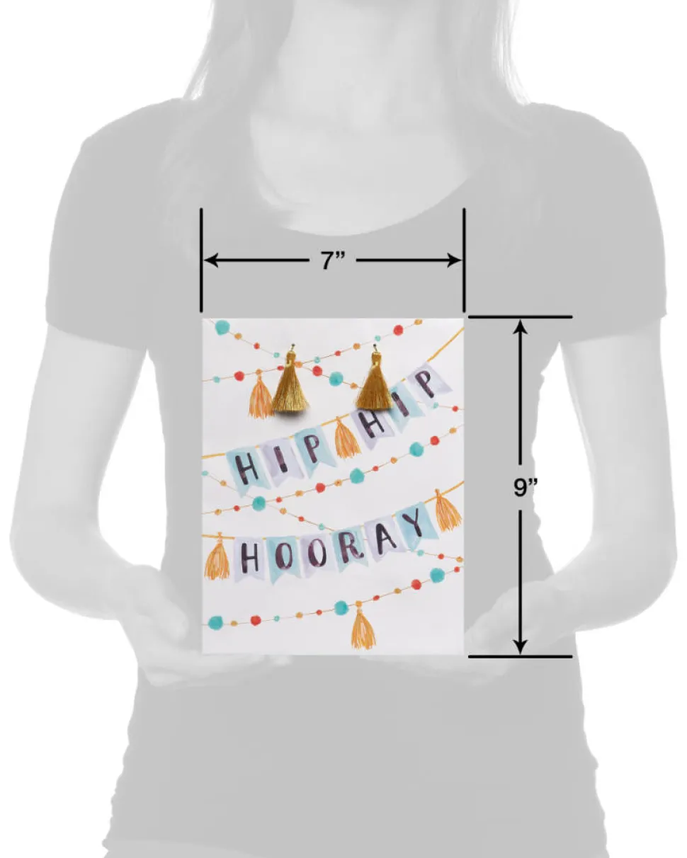 Hooray Medium Gift Bag, 1 Bag